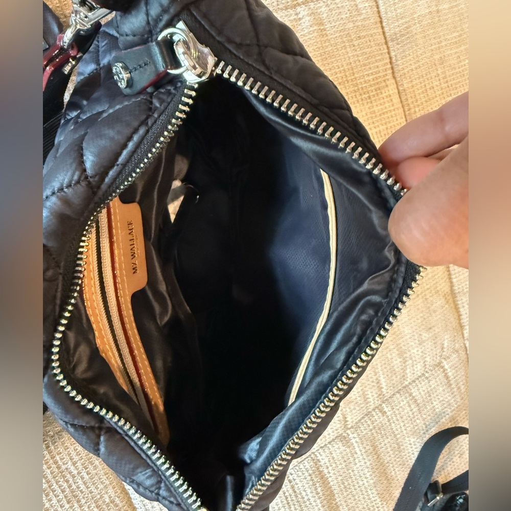 MZ Wallace Ella Black Crossbody Bag - Picture 3 of 3